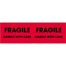 DL-3131: 3" X 10" DOUBLE FRAGILE HANDLE WITH