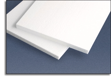 1IN x 48IN x 8FT 1# EPS Styrofoam Sheet